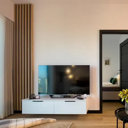 Apartmán Urban Global Premium, 21st Floor No 5, Free Parking, Self Check-in, No Deposit Katovice