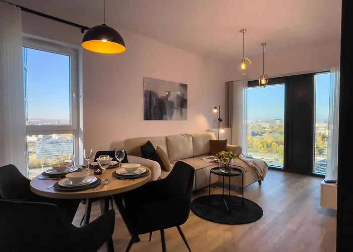 Urban Global Premium, 21st Floor No 5, Free Parking, Self Check-in, No Deposit Apartament *