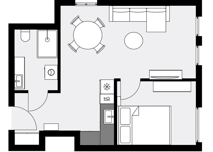 Urban Global Premium, 21st Floor No 5, Free Parking, Self Check-in, No Deposit